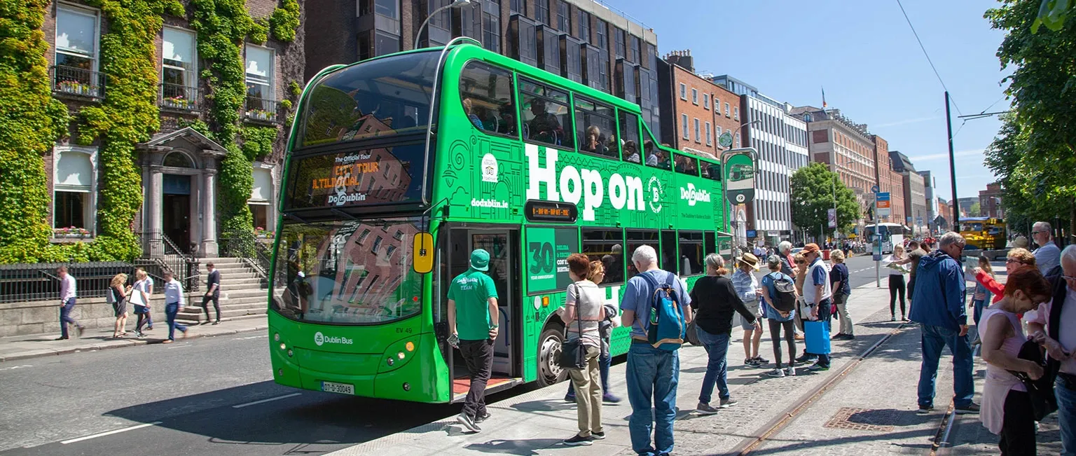 24-Hour Hop-On Hop-Off Bus Tour Dublin
