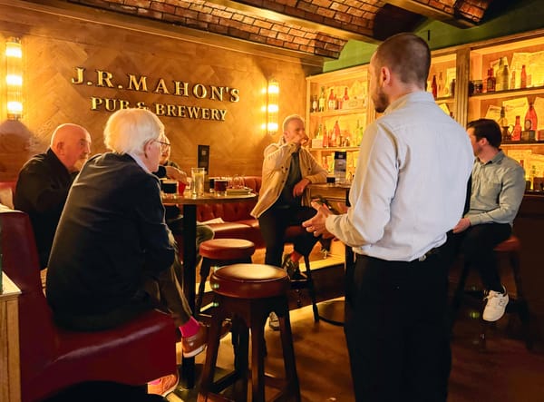 Unveil The Brew: J.R. Mahon's Tasting Tour